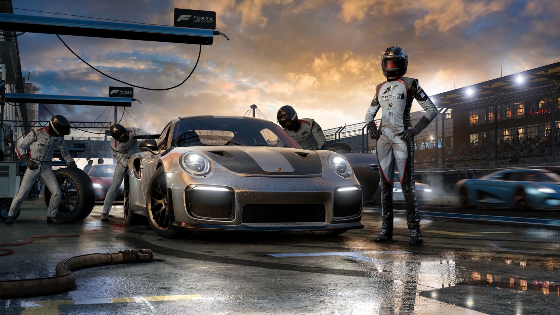 Forza Motorsport 7 alla guida fino al tramonto a settembre